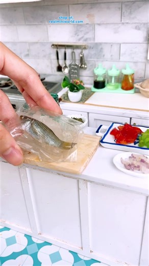 Delicious Tiny Baked Fish Recipe for Miniature Cooking