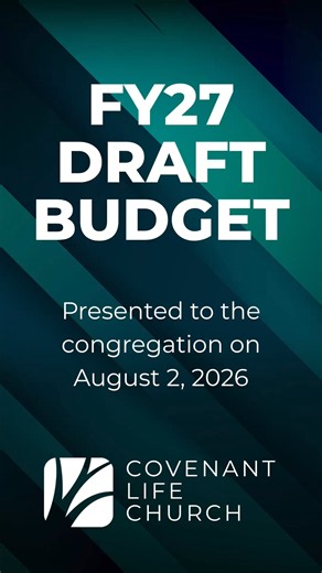 FY27 Budget Presentation