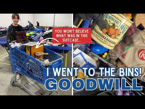 5 HOURS AT THE GOODWILL BINS! | Thrift with Me | Vintage Reseller