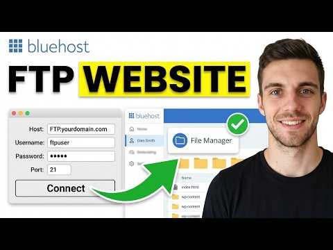 How to FTP Website in Bluehost 2026 (Simple Guide)