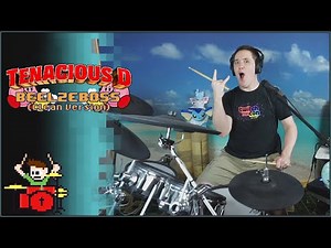 Tenacious D - Beelzeboss "Clean Version" On Drums!