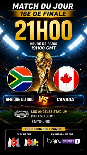 Match d'aujourd'hui