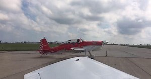Reporter takes acrobatic flight in Air Show planes
