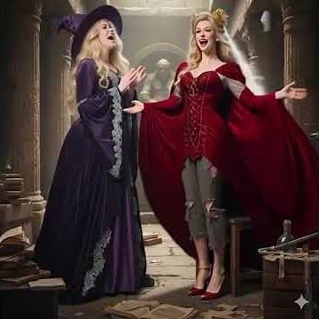 MAGIC HIGH HEELS PUNISHMENT! MAN TURNED INTO BEAUTIFUL WOMAN BY WITCH!