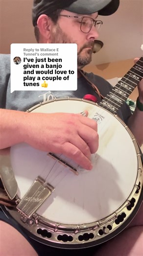 Replying to @Wallace E Tunnel learn your forward reverse roll and your G and C chord positions on the neck and this is cake