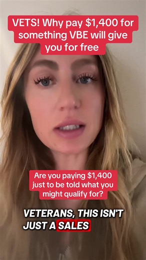 No exam. No doctor. No medical evidence. That’s not support. That’s a sales script. At VBE, your Benefits Eligibility Exam is free. You speak with real medical professionals. You get real clarity. And we never take a percentage of your back pay. Before you hand over thousands — make sure you’re paying for evidence, not information. Comment “FREE” and we’ll show you what that actually looks like. #VBE #VeteransBenefits #VADisability #VAClaimsHelp #fyp