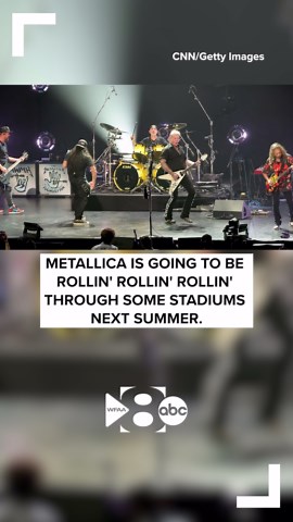 Metallica announces 2027 tour dates