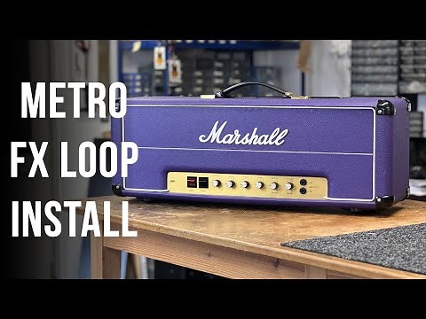 '78 Marshall JMP gets an FX LOOP | Rift Workshop Update |