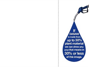 We’re making a big difference with 30%. Our DASANI PlantBottle is made from up to 30% plant material, which helped us reduce our carbon footprint. | DASANI