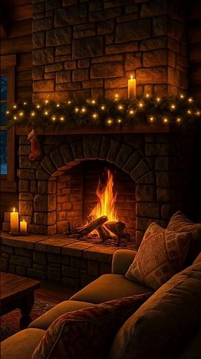 🔥 Cozy Winter Fireplace