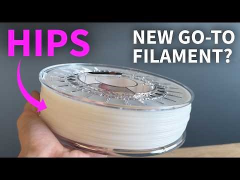 The Best Filament for Affordable & Versatile 3D Prints: HIPS tested!