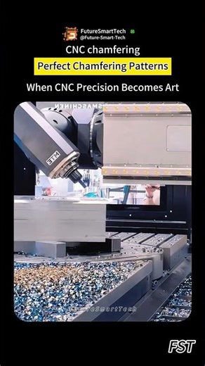 Perfect Chamfering Patterns, When CNC Precision Becomes Art