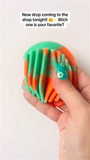 Fidget Factory Workshops on Instagram: "New drop coming to the shop tonight! ✨ Which one’s your favorite? 👀 All handmade silicone fidgets — one-of-a-kind and glow-in-the-dark 💫 They’ll be up in my Etsy shop tonight, so stay tuned! #fidget #fidgets #fidgets #Etsy #handmade #silicone #fidgets #silicone #sensory #autism #ADHD"