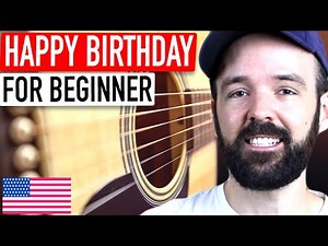 Happy Birthday - Guitar Tutorial for Beginner