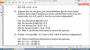 巴郎AP统计学第7章部分习题讲解