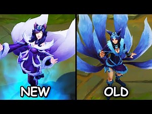 All Ahri Skins NEW and OLD Texture Comparison Rework 2023 (League of Legends)