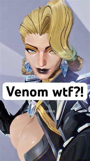 Emma Frost doesn’t like Venom’s outfit in Marvel Rivals #shorts #marvelrivals