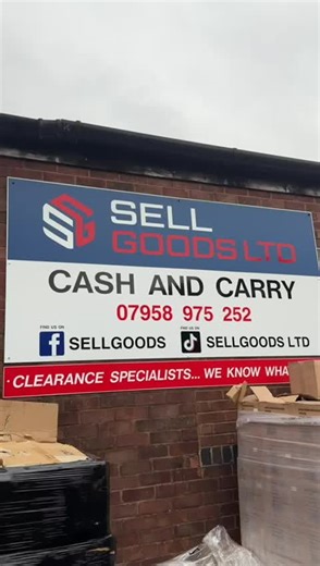 #fyp #sellgoodsltd #clearence #cashncarry