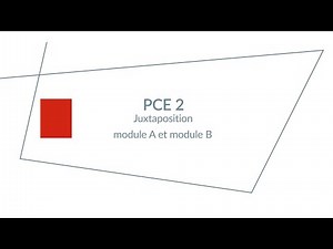 PCE2 - Assemblage de module : A+B juxtaposés