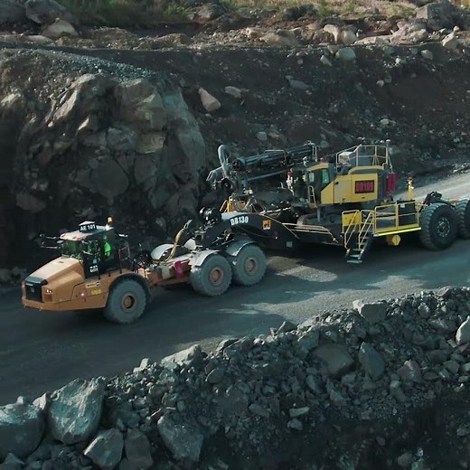 DB130 with Epiroc D65 Surface drill