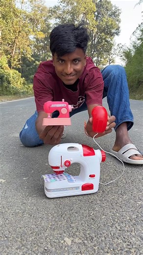 Rajib Laskar on Instagram: "2 Ta Small And Big Size Rc Sewing Machine Unboxing Deko 😱#RCSewingMachine #RCToyUnboxing #SmallAndBigRC #RCSewing #RemoteControlToy"