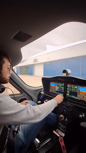 Tecnam P92 MKII Start up!! #aviation #aviationlovers #aviationdaily #aviationlife #pilot #pilotsoftiktok #pilotslife #tecnam #tecnamp92 #p92mkii #rotax #garmin