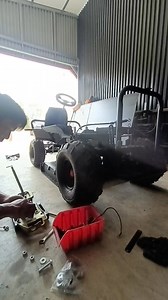 งานเร่ง 😃 #mower #รถตัดหญ้านั่งขับ | Chilling Bee