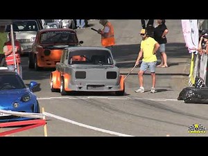 Course de cote de Barcelonnette le Sauze 2025 Simca Rallye 2 FC1 passages extérieurs