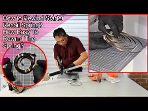 VTECH 41 - How to Rewind a Starter Recoil Spring