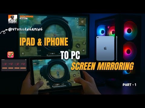 iPad iPhone To PC Screen Mirroring | 4K Quality | iOS To PC Screen Mirroring | Douwan Free | Part-1