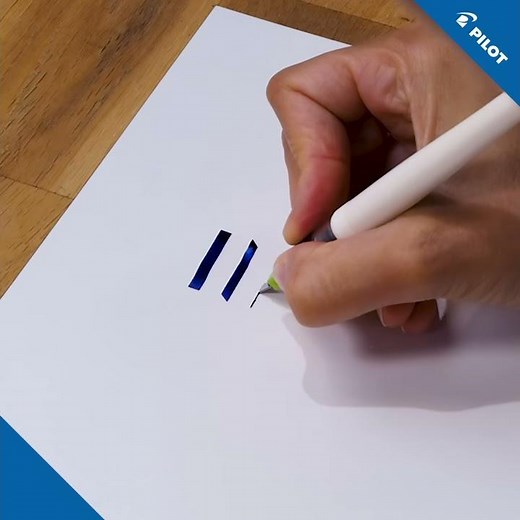 Pilot - Parallel Pen - How to hold your Parallel Pen?