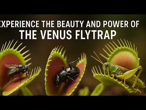 Stunning Venus Flytrap Eating Bugs in Slow Motion