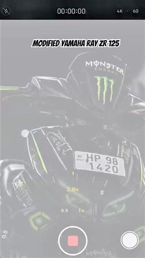 Best modified Yamaha ray zr 125 from Ai☠️☠️ #killerattitudestatus #look