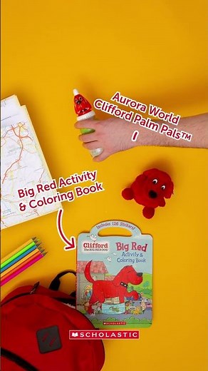 We're packing for a road trip with Clifford!
