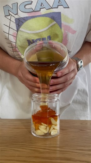 I Reach for This Every Time I Feel Sick - Fermented Garlic Honey