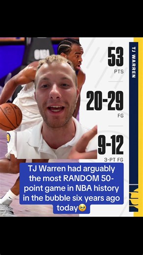 TJ Warren 53 Points: Most Random 50-Point Game in NBA Bubble