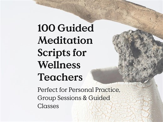 100 Guided Meditation Scripts: Mindfulness, Healing, Anxiety, Self‑love & More | Personal and Commercial Use (PDF + Editable DOCX) - Etsy