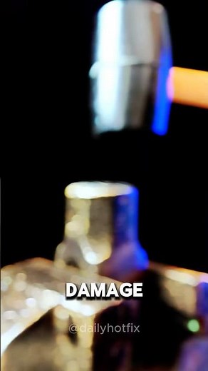 Normal Hammer vs Dead Blow - The Physics #construction #tools #engineering