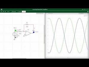 Multisim Live - Inverting Op Amp