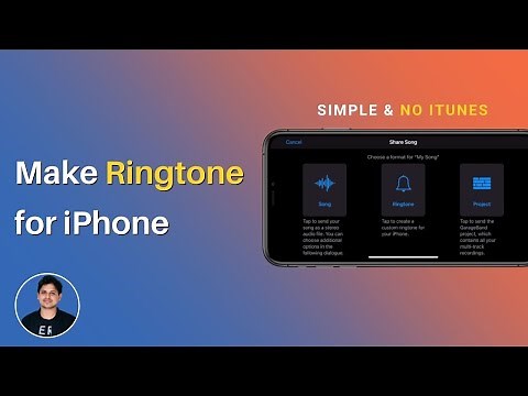 How to Make Ringtone using GarageBand? (No iTunes)
