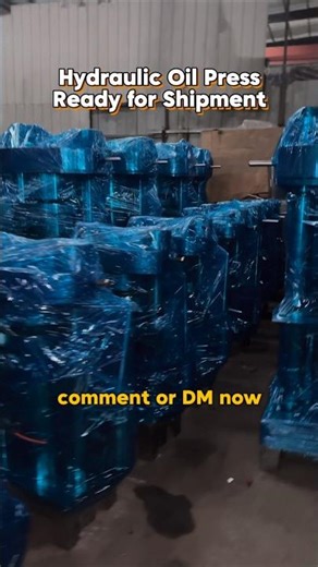 Automatic Hydraulic Oil Press Machine - Industrial Cold Press Oil Extraction - Seed Oil Expeller