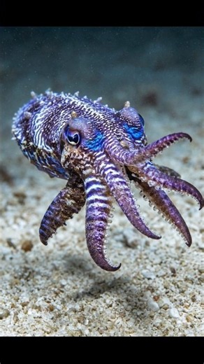 Cuttlefish: Master of Instant Camouflage | Nature’s Smartest Shape-Shifter #Cuttlefish #MarineLife