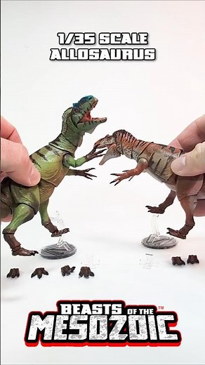 Are these the best ALLOSAURUS figures?! #toys #dinosaur #actionfigure