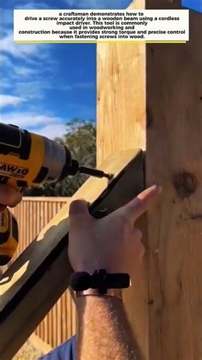 Powerful Woodworking Technique: Fast Screw Installation with an Impact Driver
