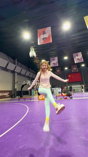 Playing shuttlecock to exercise body outdoor sports