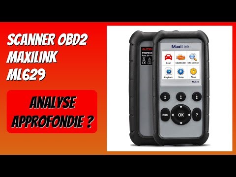 AVIS (2025) : Scanner OBD2 MaxiLink ML629. DÉTAILS ESSENTIELS