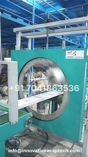 orbital stretch wrapping machine | horizontal stretch wrapping machine #orbitalwrappingmachine