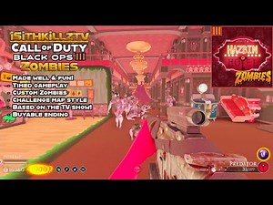 NEW Hazbin Hotel Zombies is a well-made challenge map based on the TV show! - Bo3 Custom Zombies