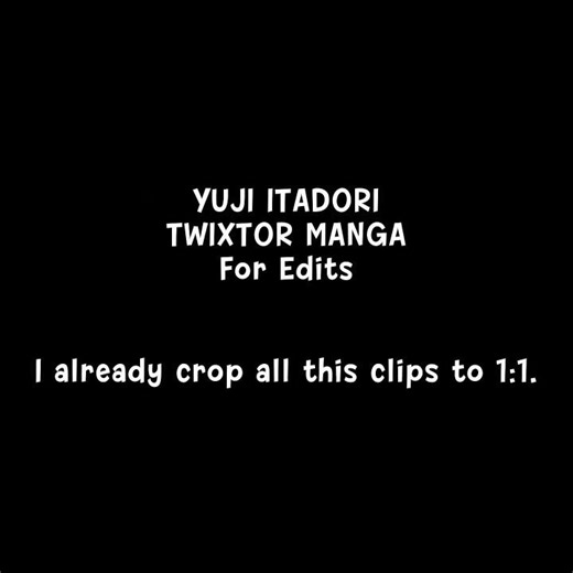 YUJI ITADORI MANGA TWIXTOR 2K 120 FPS | Clips For Edits | Jujutsu Kaisen
