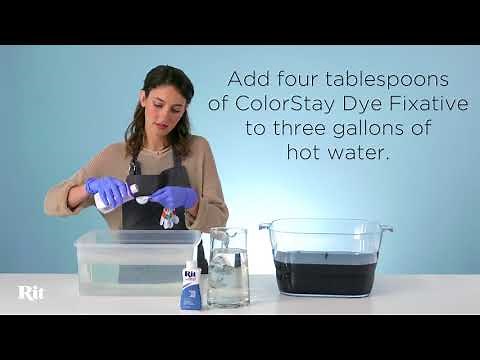 Rit Dye - How to Dye